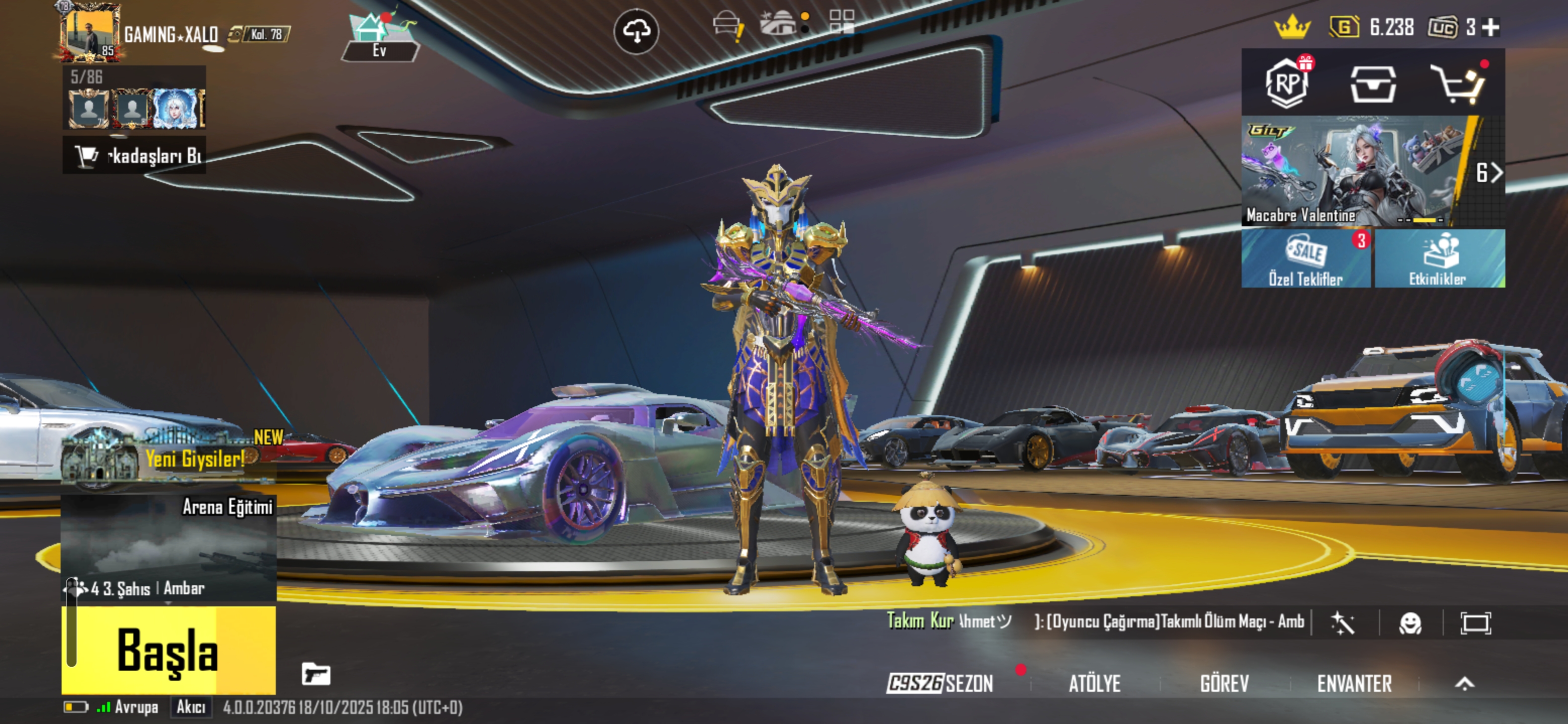 Satılık pubg hesap