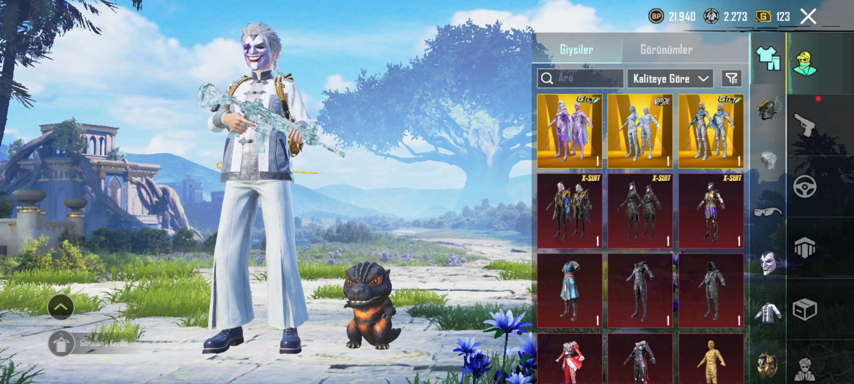 Buz max, sarı mavi mumya