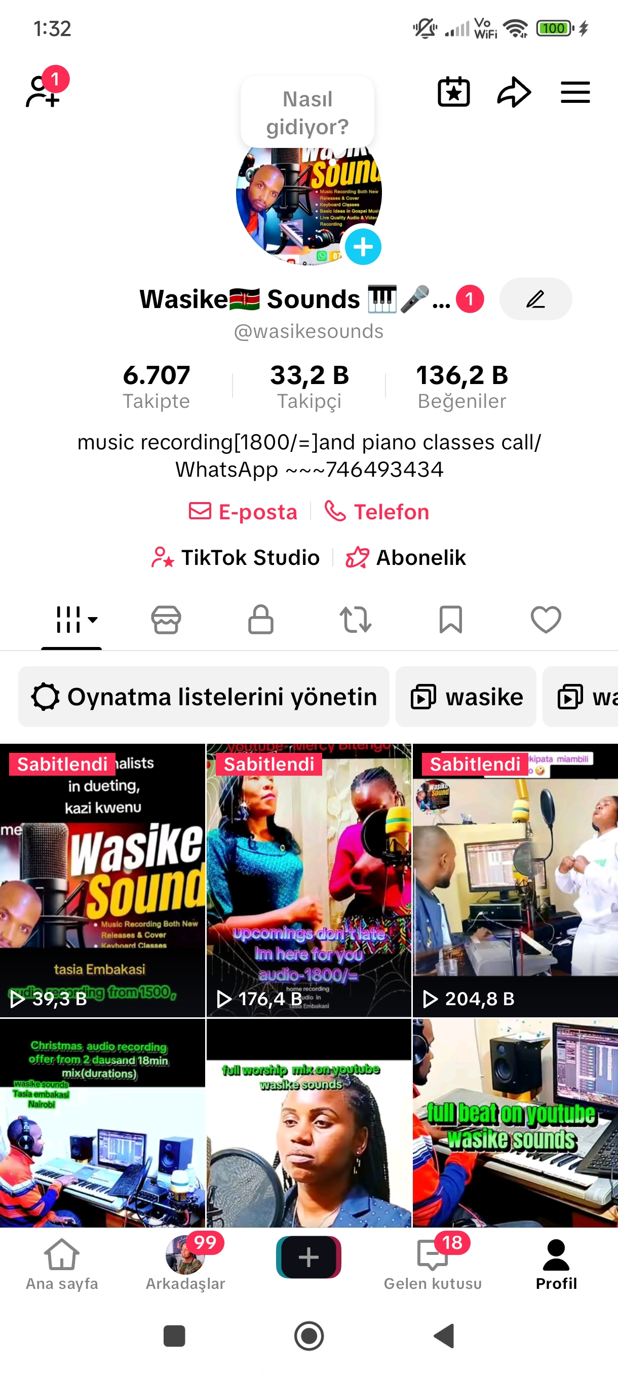 33k temiz Tiktok Hesabı