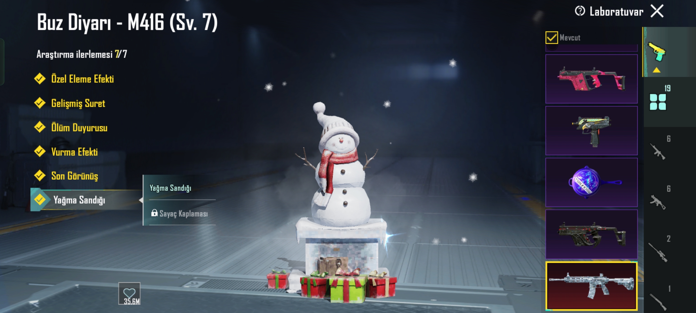 Full buz diyarlı hesap